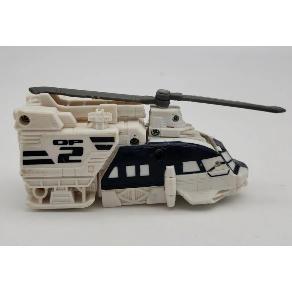 Transformers Energon Optimus Prime‎ Op2 White Helicopter Trailer Part